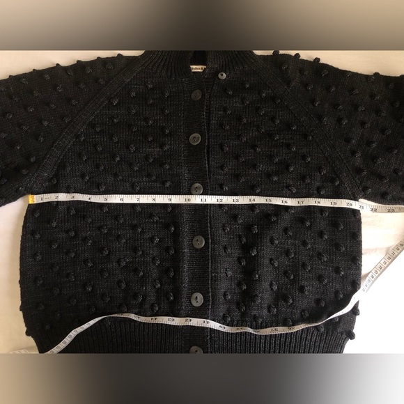 Misha and Puff carbon popcorn polo cardigan - Picture 5 of 6